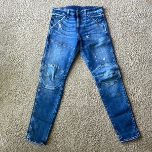 Mens G Star Raw 3D skinny jeans